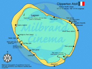 The Clipperton Atoll Map